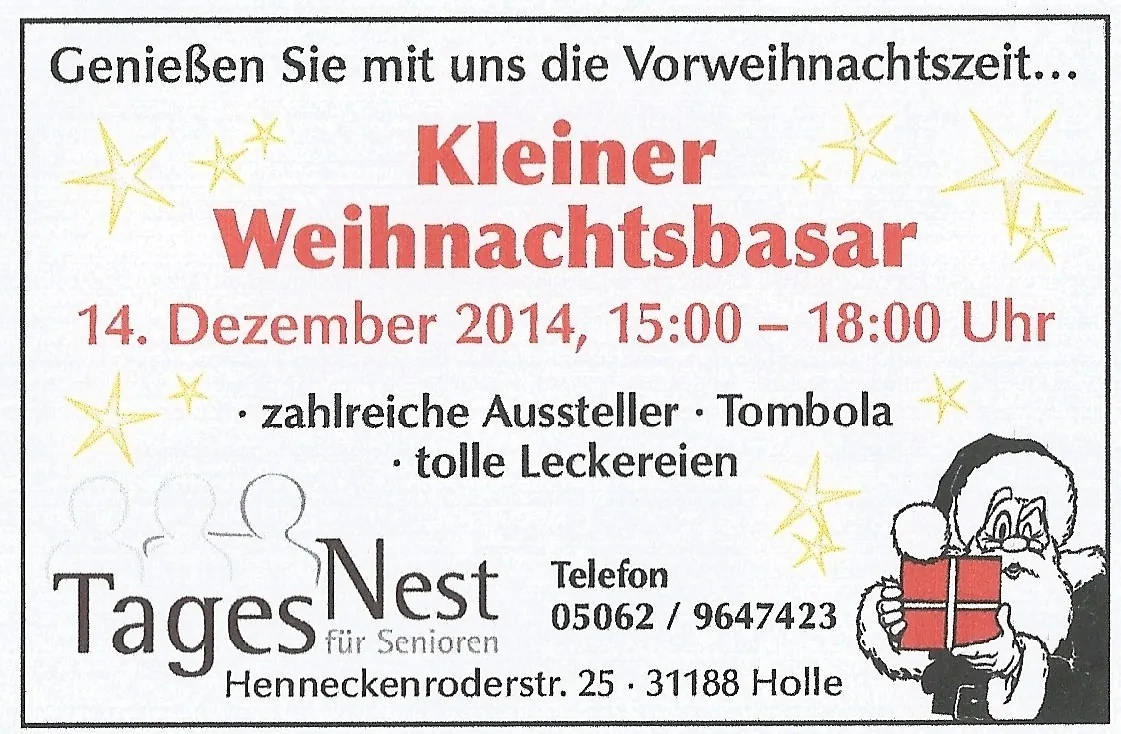 Zeitungsausschnitt RUBS vom 10.12.2014